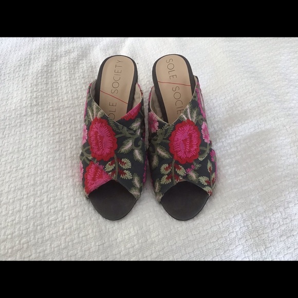 NWOT Sole society mule, slip on, sandal - Picture 2 of 8